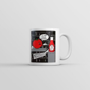 Crazy Dog T-Shirts I Am Your Father Ketchup Mug Funny Sarcastic Food Novelty Coffee Cup-11oz - 1 of 4