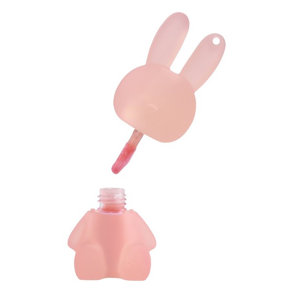 Mini Glam Cosmetics - Brillo Labial Bunny Rosa 6