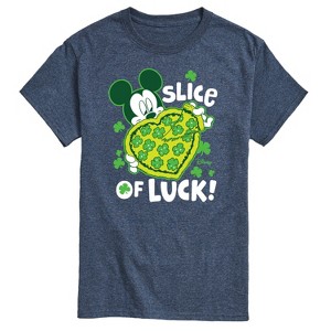 Men's - Disney - Slice Of Luck Short Sleeve Graphic T-Shirt - 1 of 4