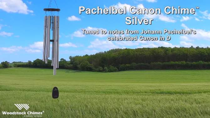 Woodstock Wind Chimes Signature Collection, Pachelbel Canon Chime, 32'' Wind Chime, 2 of 11, play video