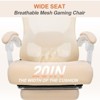 COMHOMA Mesh Office Chair, Ergonomic High Back Executive Chair with Adjustable Lumbar Support, Wide Seat - 3 of 4