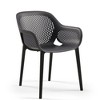 Omax Decor,Atra Resin Patio Dining Chair in  - (Set of 2) - 3 of 4