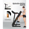 FIONECA Foldable Electric Treadmill with Incline, Handrail Speed Control & Pulse Monitor, App Compatible - 3 of 4