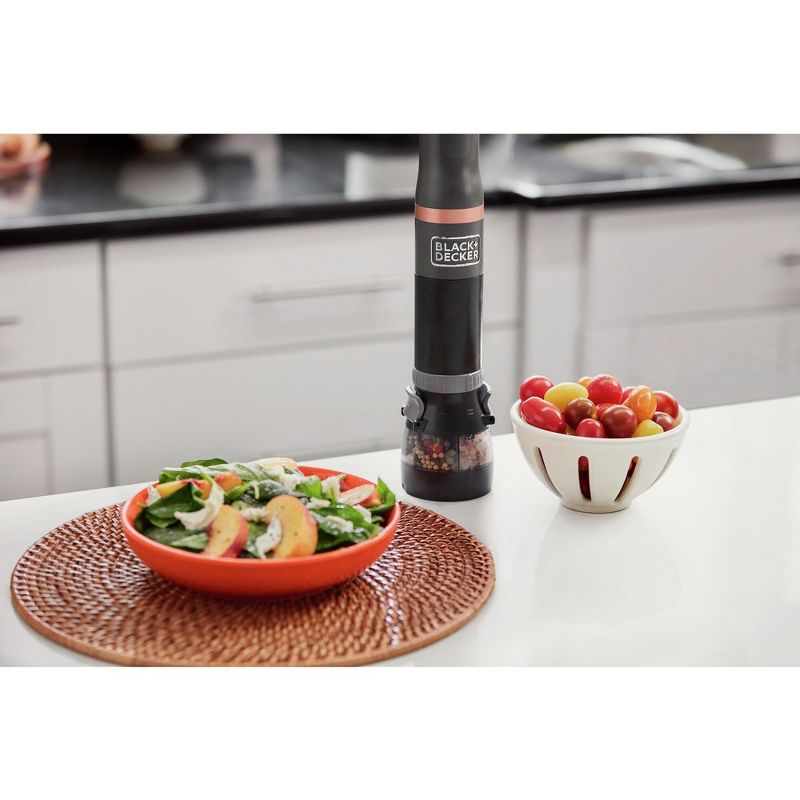 Kitchen Wand 2-in-1 Salt and Pepper Grinder Attachment, 3 of 5