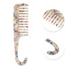 Unique Bargains Fashion Portable Wide Tooth Comb 1 Pc - 2 of 4