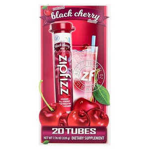 Zipfizz Energy Drink Mix, Black Cherry, 20 Tubes, 0.39 oz (11 g