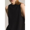 Women's Knit Vest with Slits - MOD REF - 3 of 4