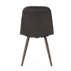 MAYEERTY DINING CHAIR WITH POWDER COATED LEGS Set of 2 Durable Metal Frame for Dining Room - 4 of 4