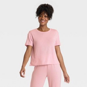 Women's Cooling Jersey Pajama T-Shirt - Auden™ - 1 of 4