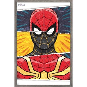 Trends International Marvel Spider-Man: No Way Home - Costume Trio Framed Wall Poster Prints - 1 of 4