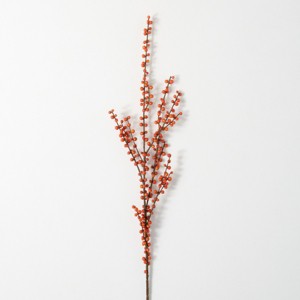 44"H Sullivans Fall Orange Ilex Berry Spray; Orange - 1 of 2
