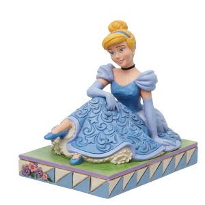Jim Shore 3.75 In Compassionate & Carefree Cinderella Personality Pose Disney Figurines - 1 of 3