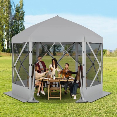 ELECWISH 10 x 10 ft Pop Up Canopy Tent 6 Person