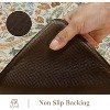 BAGOKIE 2 Pieces Kitchen Rugs Anti-Fatigue Kitchen Mat Set, 17.3"x29" + 17.3"x47" - 3 of 4