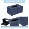 Unique Bargains Magnetic Bottom Tissue Box Cover 1Pc - 3 of 4
