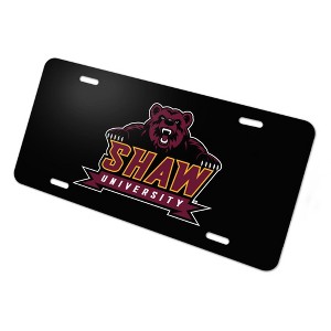 Shaw University Primary Logo Novelty Metal Vanity Tag License Plate - 1 of 4