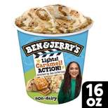 Ben & Jerry's Non-Dairy Lights Caramel Action! Frozen Dessert - 16oz