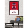 Trends International MLB Los Angeles Angels - Logo 22 Framed Wall Poster Prints - 2 of 4