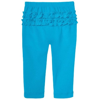 City Threads USA-Made Baby Ruffle Butt Soft Cotton Leggings