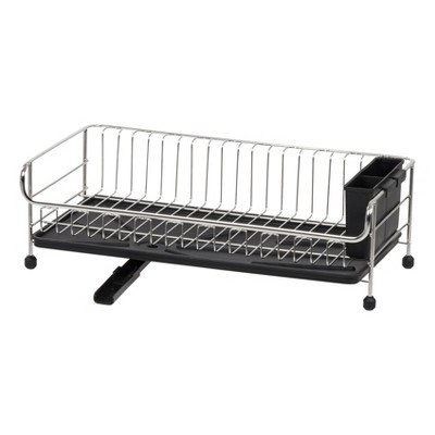 Costway 21 in. to 39 in. Over Sink Dish Drying Rack 2 Tier