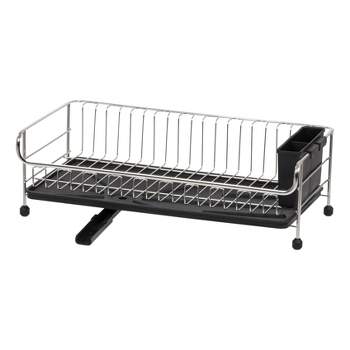simplehuman Compact Brushed Stainless Steel Frame Standing Dish Rack  KT1184DC - The Home Depot