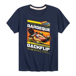 Boys' - Hot Wheels - Let's Race Barbeque Backflip Short Sleeve Graphic T-Shirt - 1 of 4