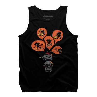 Men's Design By Humans When I grow up By radiomode Tank Top