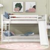 Full Over Full Bunk Bed with Convertible Slide and Ladder - 2 of 4