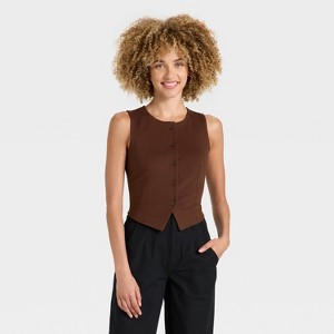 Women's Ponte Vest - A New Day™ - 1 of 4