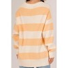 Women's Colorblock Stripe Oversized Sweater - Before You - 4 of 4