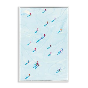 Stupell Industries People on Ski Slopes, 18" x 12" - 1 of 4