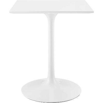 Modway Lippa 24 Square Wood Top Dining Table