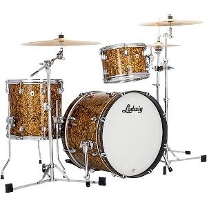 Ludwig NeuSonic 3-Piece Downbeat Shell Pack With 20" Bass Drum Butterscotch Pearl - 1 of 3