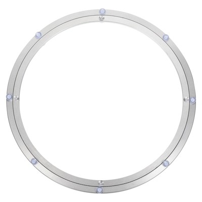 Unique Bargains Aluminum Alloy Sturdy Durable Corrosion-resistant Lazy Susan turntable Swivel Base