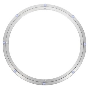 Unique Bargains Aluminum Alloy Sturdy Durable Corrosion-resistant Lazy Susan turntable Swivel Base - 1 of 4