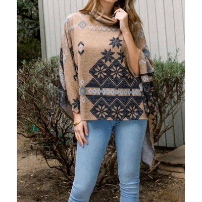 Women's Montana Cowl Neck Pullover - Oddi