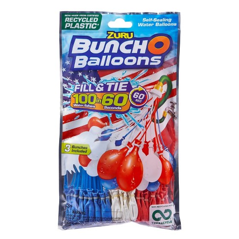 Bunch O Recycle Balloons - Red/white/blue : Target