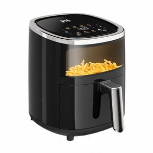 Whall Compact 4QT Air Fryer, 9-in-1 with Smart Digital Color TouchScreen Air Fryers with View Window , Roast, Bake, Broil, Reheat, Dehydrate - 1 of 4