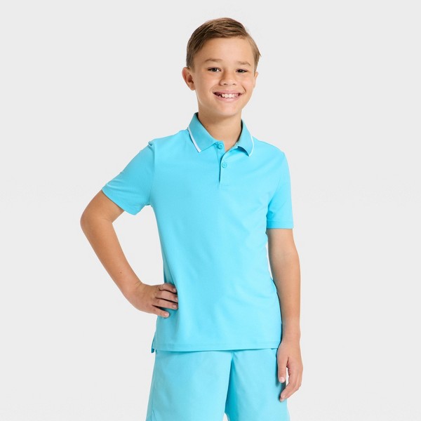 Polo activo de manga corta para niños - All In Motion™