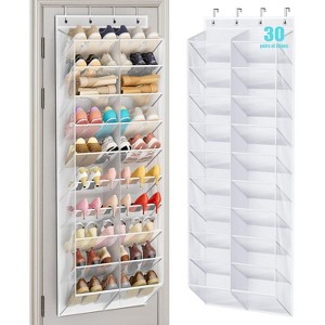 The Family Shoe Solution: 10-Tier Breathable Organizer Holds 30+ Pairs - Wide Deep Mesh Pockets Fit Everything from Sneakers to Boots - 1 of 4