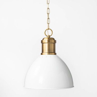 Medium Dome Metal Pendant Brass - Threshold™ designed with Studio McGee