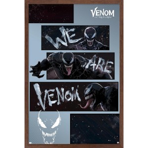 Trends International Marvel Venom: Let There be Carnage - We Are Venom Bars Framed Wall Poster Prints - 1 of 4