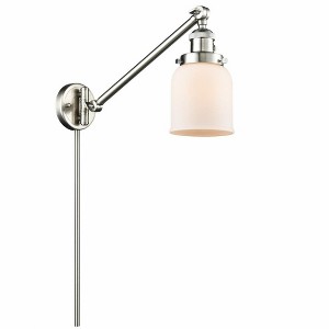 Bell - 1 Light Swing Arm Wall Sconce In Industrial Style-25 Inches Tall and 8 Inches Wide - 1 of 1