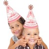 Big Dot of Happiness Tutu Cute Ballerina - Cone Happy Birthday Party Hats for Kids and Adults - Set of 8 (Standard Size) - 2 of 4