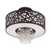 Livex Lighting Allendale 2 - Light Semi-Flush Mount in  Bronze - 3 of 4