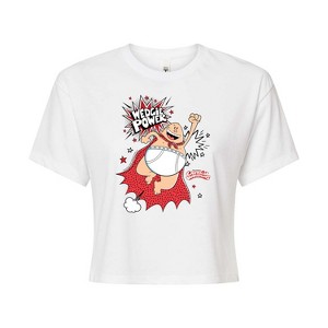 Women's - Captain Underpants - Wedgie Power Cropped Graphic T-Shirt - 1 of 4