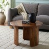 Bari Wood Coffee Table - COF3701A - Dark Brown - Safavieh - 2 of 4