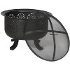Negril Outdoor Fire Pit - PIT1016 - Copper/Black - Safavieh - 2 of 3