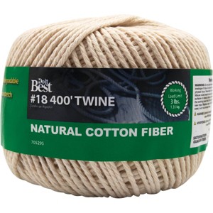Do it Best  #18 x 400 Ft. Natural Cotton Twine 705295 - 1 of 2