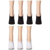 Memoi Women's 7 Pair Pack Cotton Blend No Show Sneaker Liners - 2 of 4